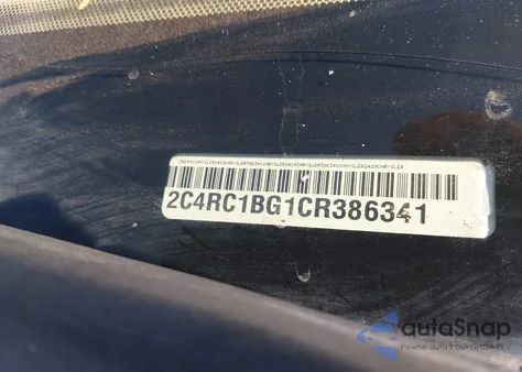 2012 Chrysler Town & Country Touring from USA, damaged, VIN 2C4RC1BG1CR386341